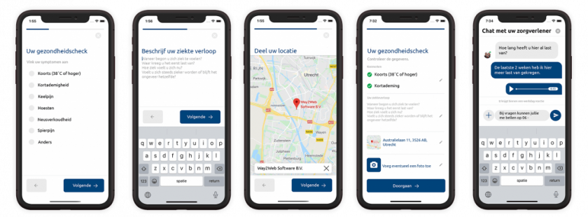 PAQT maatwerk mobiele app