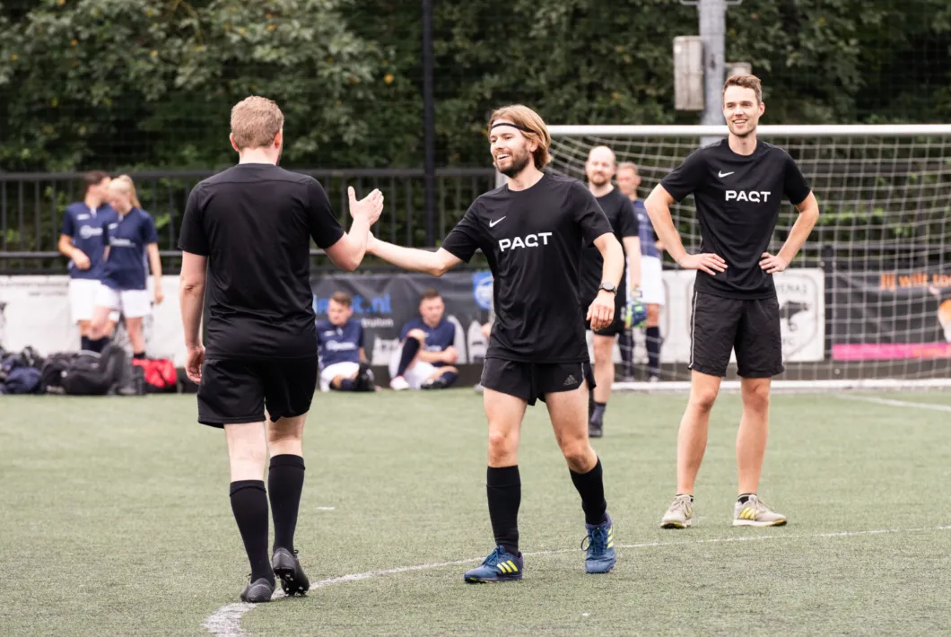 PAQT teamfoto in het kantoor